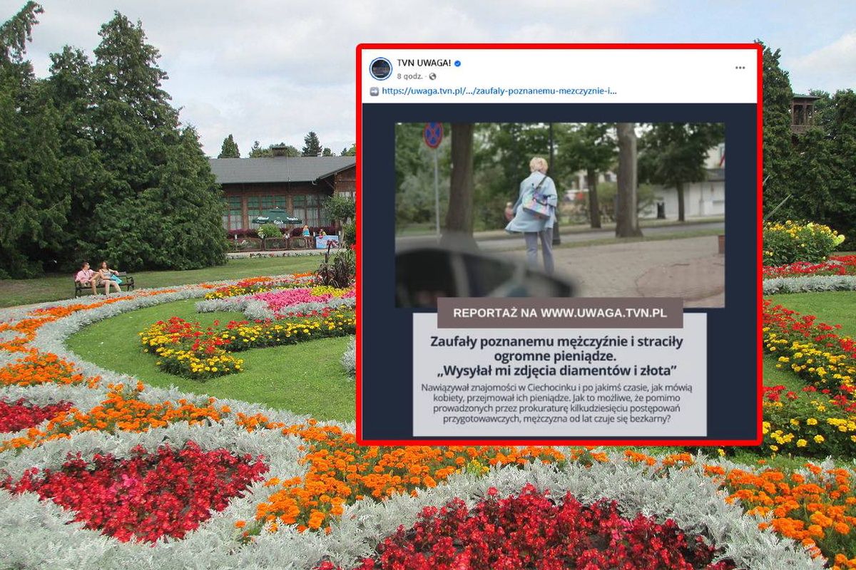 Oszust z Ciechocinka. Kobiety tracą fortuny