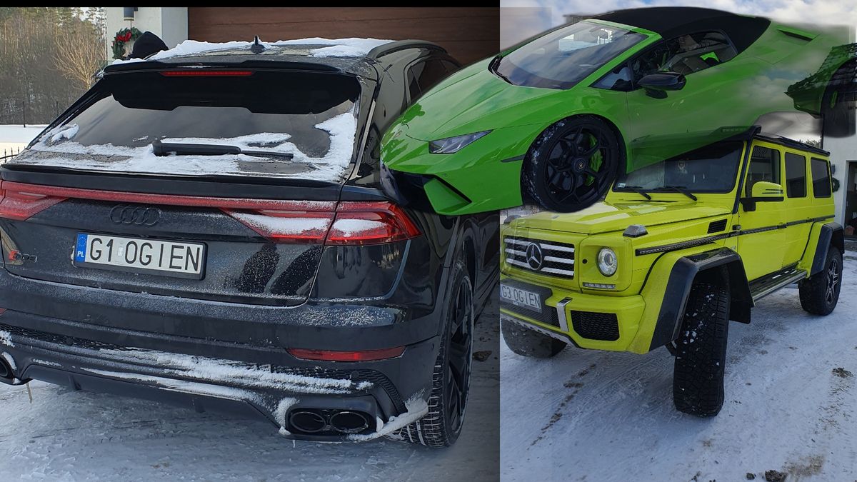 Skarbówka wystawia na sprzedaż Audi SQ8, Mercedesa G500 i Lambo
