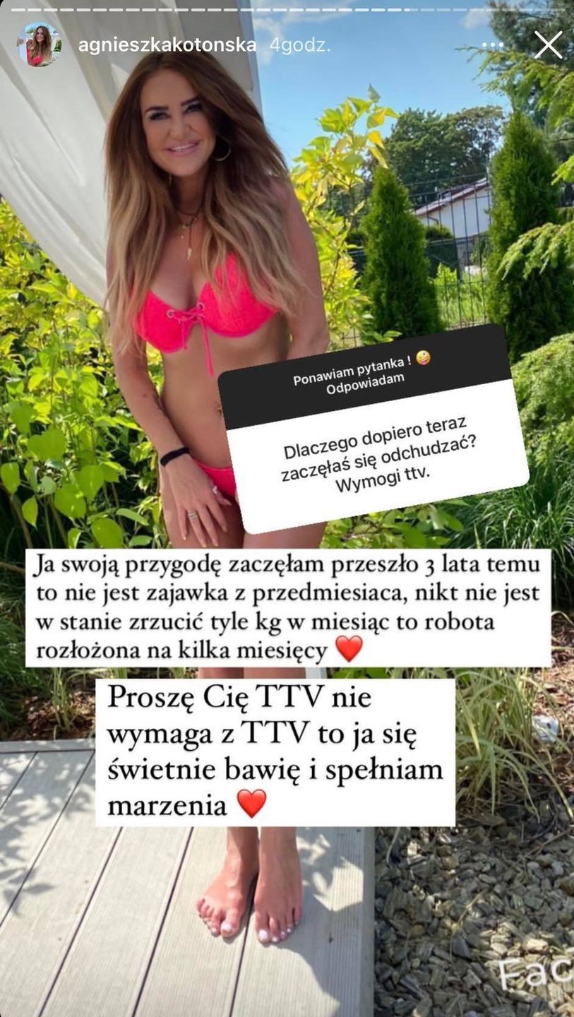 Agnieszka Kotońska opowiada o metamorfozie