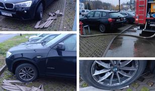 Strażacy walczyli z ogniem. Kierowcy mieli pretensje o utrudniony przejazd