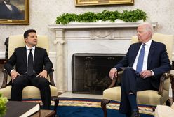 CNN twierdzi, że rozmowa Biden-Zełenski "nie poszła dobrze". Podniosła się wrzawa