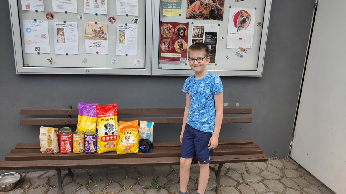 Niesamowity gest 10-letniego Miłosza