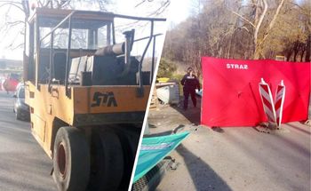 Stracił panowanie nad walcem. 24-latka nie żyje