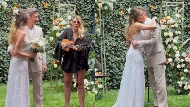 Sasha Strunin i Piotr Bajtlik już po ślubie