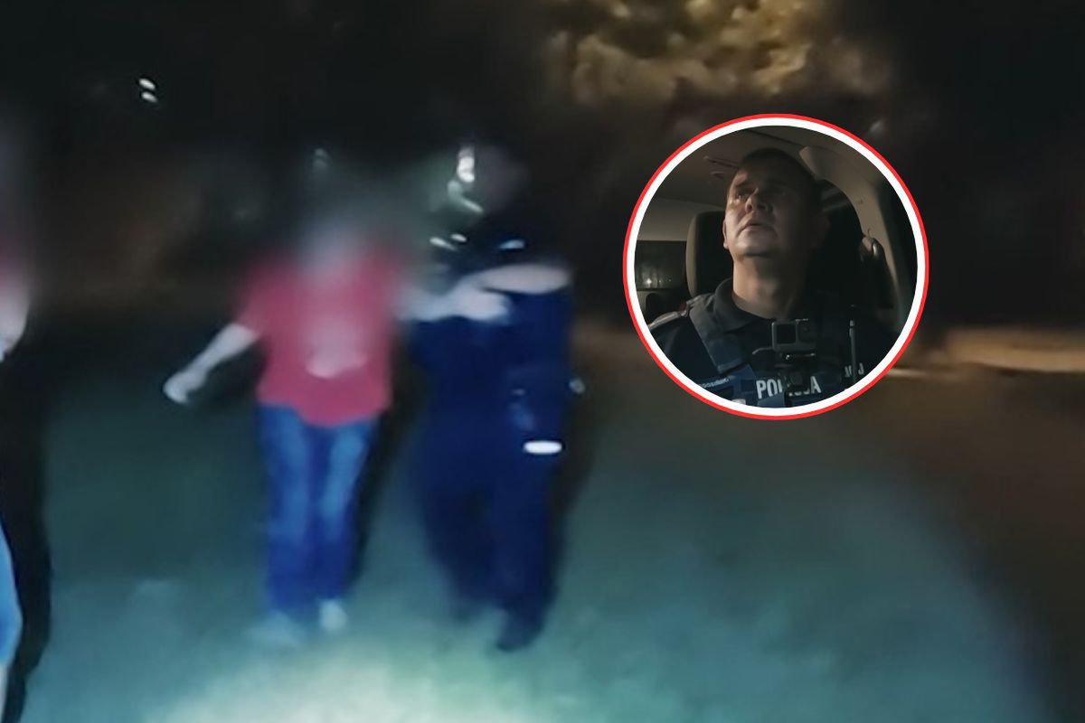 Złapali ją w parku. Nagle wypaliła. Policjantowi aż opadła szczęka