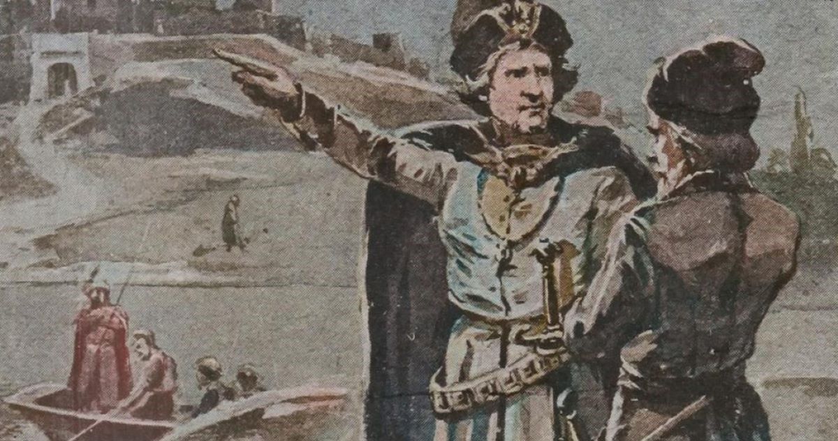 Miecław. Fragment z okładki powieści Józefa Kraszewskiego