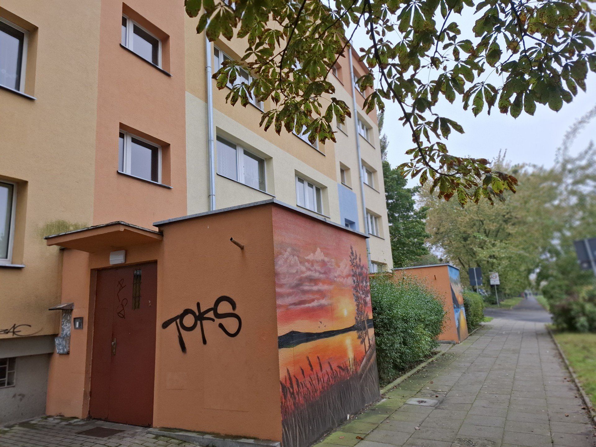 Pierwszy blok na Retkini