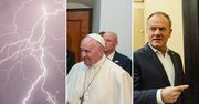 Burze nad Polską, ostatnie przesłanie papieża Franciszka i reakcja premiera na expose. Co wydarzyło się w czwartek?