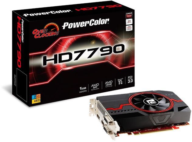 PowerColor Radeon HD 7790 OC V2 karta graficzna zdjęcie opakowanie