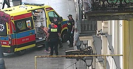 Zakrwawiony biegał po Łodzi. Później chciał uciec służbom