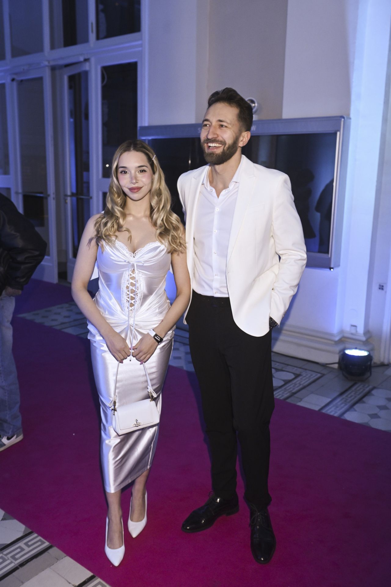 Aria Martelle i Dariusz Wieteska na gali TikTok Awards 2024