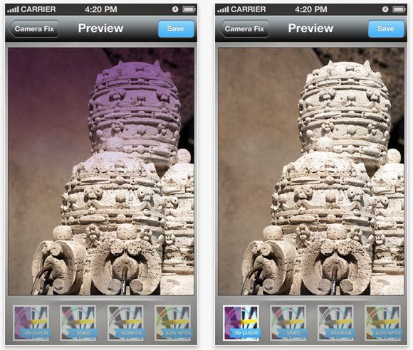 Ta aplikacja usunie fioletową poświatę ze zdjęć iPhone'a 5
