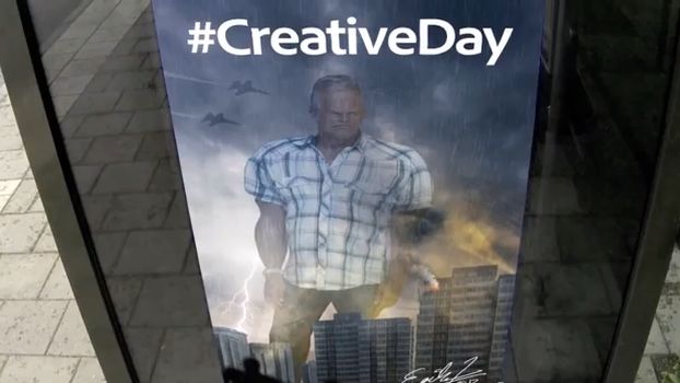 WTF dnia: Photoshop na żywo, czyli co byś zrobił, gdybyś zobaczył siebie na billboardzie? 1