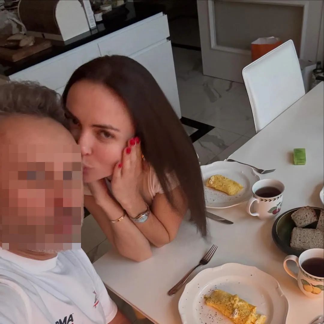 Marcela Leszczak z partnerem