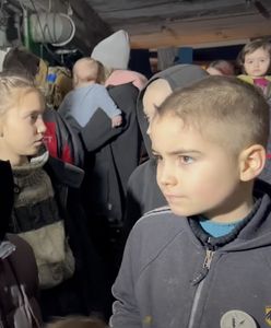 Pułk Azow opublikował nowe nagranie. Przejmujące słowa dzieci ukrywających się w zakładach Azowstal