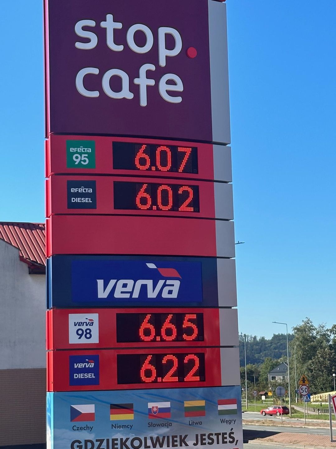 Czesi tankują w Polsce