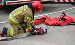 Pożar statku w Gdańsku. Ogień w ładowni jednostki w Nowym Porcie