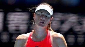 Tenis. Australian Open. Maria Szarapowa przegrała w pierwszej rundzie. Rosjanka nie ma planów na przyszłość