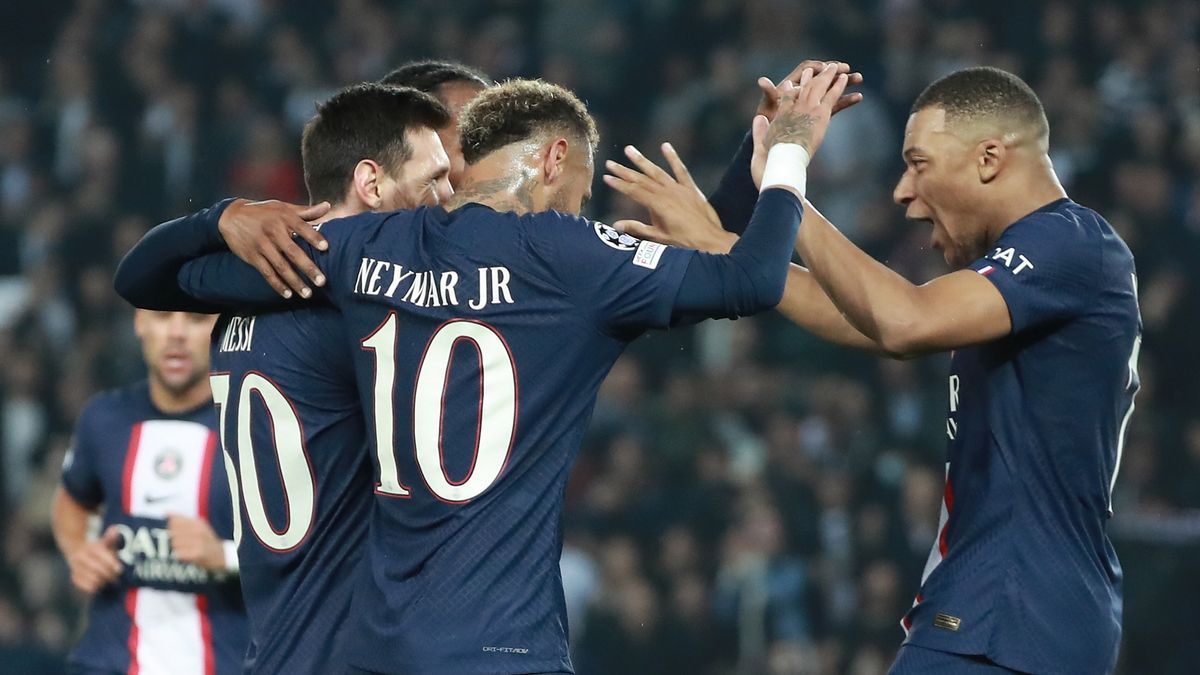 Lionel Messi, Neymar i Kylian Mbappe