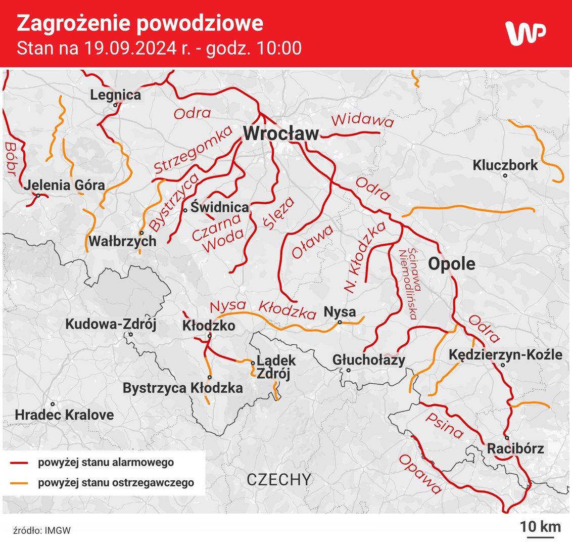 Zagrożenie powodziowe