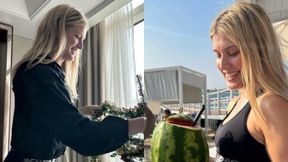 Pierwsze takie święta tenisistki. Korty, plaża, drinki