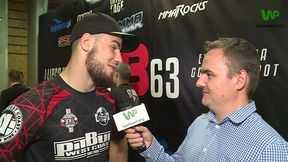 Kiełek zadowolony z przebiegu walki na ACB 63: wreszcie słuchałem narożnika