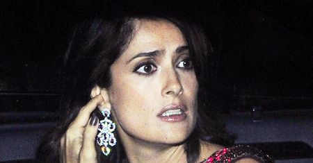 Salma Hayek wpadła w histerię podczas wywiadu