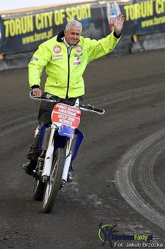 "Briggo" wciąż podróżuje na wielkie żużlowe imprezy