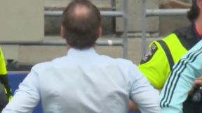 Nie chciał tego widzieć. Tak zachował się trener Belgów