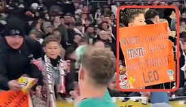 Wymienił koszulkę za paczkę słodyczy