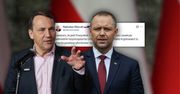 "Posąg ze złota". Sikorski kpi z Nawrockiego