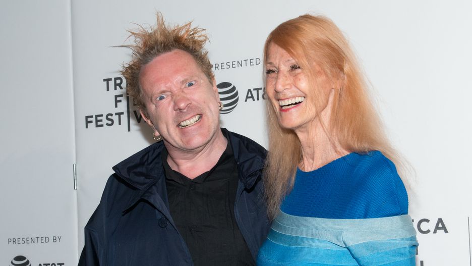 John Lydon i Nora Forster w 2017 r.
