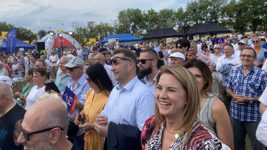 Przemysław Czarnek na pikniku PiS w Chełmie
