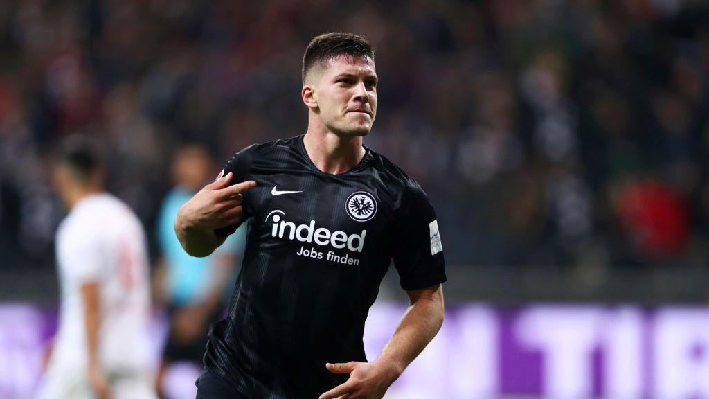 Getty Images / Alex Grimm/Bongarts / Na zdjęciu: Luka Jović