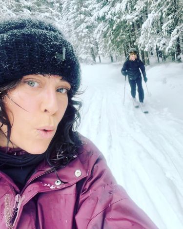 Natalia Kukulska i Małgorzata Socha razem w górach