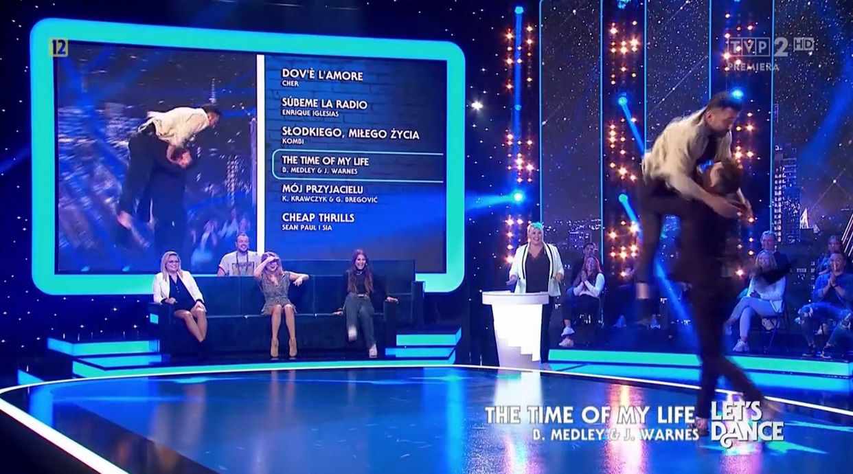 Kadry z programu "Anything Goes. Ale jazda!" TVP