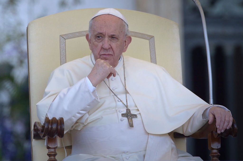 Papież Franciszek (fot.  Stefano Spaziani/Archivio Spaziani/Mondadori Portfolio via Getty Images)
Mondadori Portfolio