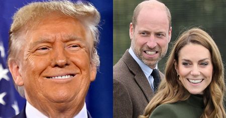 Donald Trump ROZPŁYWAŁ SIĘ nad księżną Kate Middleton i księciem Williamem. Miło z jego strony?