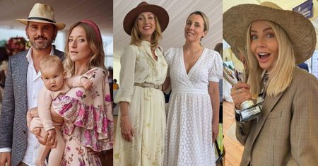 Celebryci brylują w "polskim Ascot": Lara Gessler z mężem i córką, Agnieszka Woźniak-Starak, Łukasz Jemioł (ZDJĘCIA)