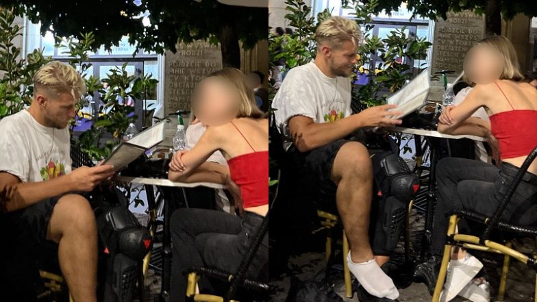 Sebastian Fabijański przyłapany na spotkaniu z tajemniczą nieznajomą