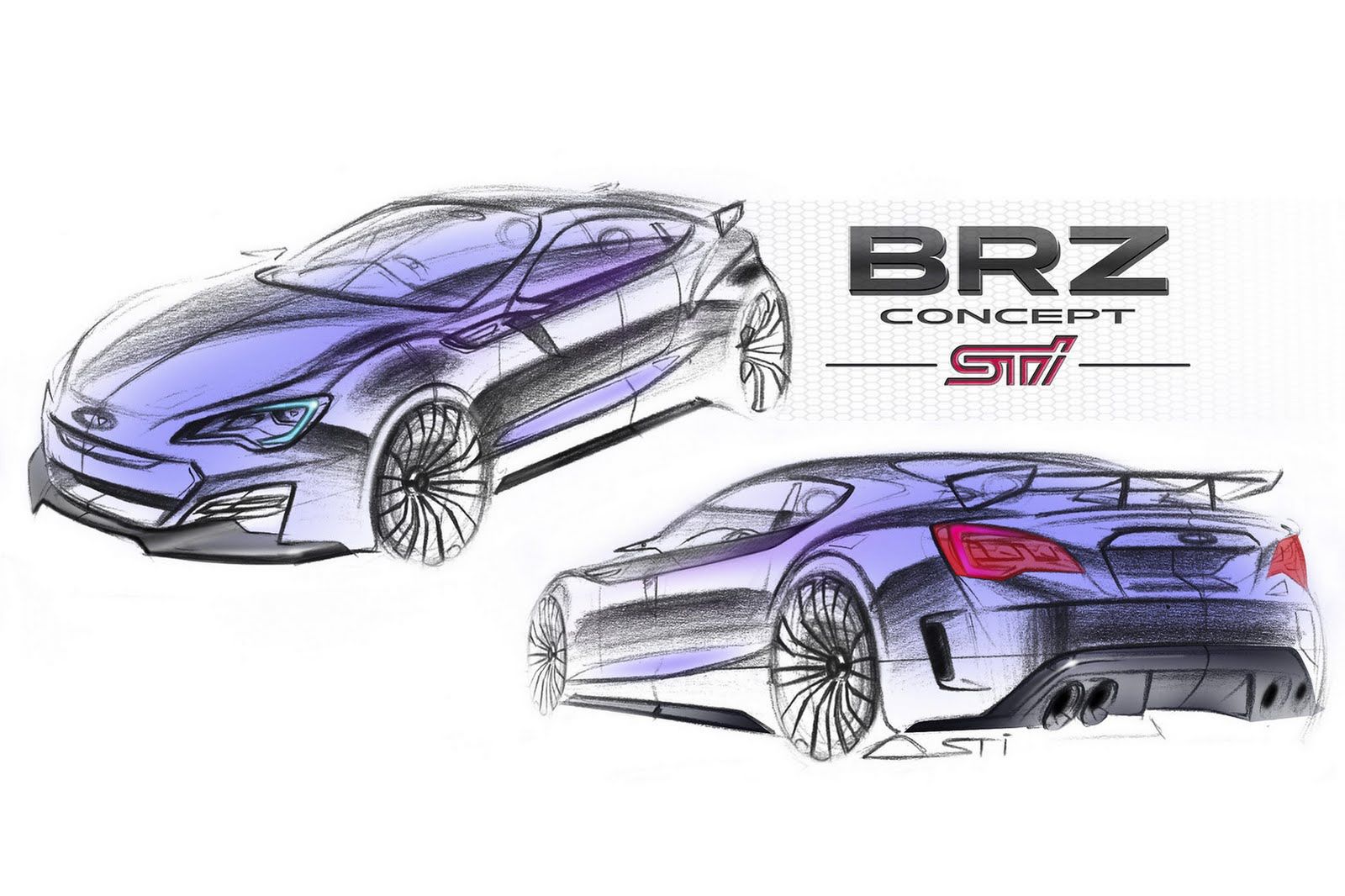 Subaru BRZ STI concept