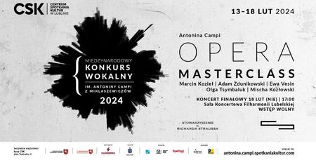 Koncert Finałowy Antonina Campi Opera Masterclass 2024