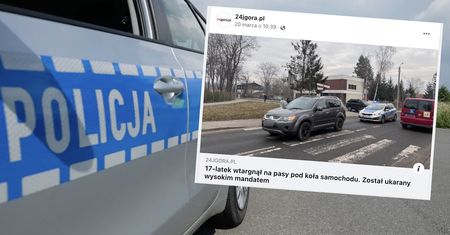 Potrąciła nastolatka na pasach, ale to on dostał mandat