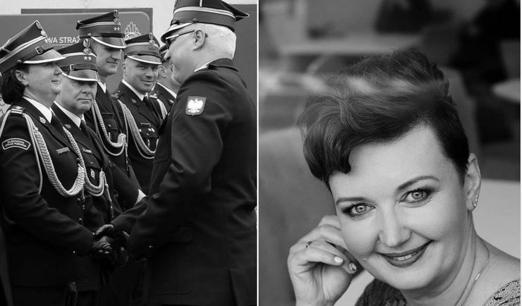 Poznańscy strażacy w żałobie. Żegnają koleżankę