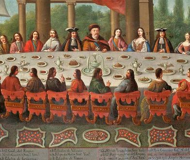 Tak biesiadowała polska szlachta. Sztućce przynoszono ze sobą