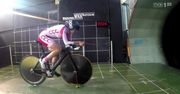 Polscy kolarze w tunelu aerodynamicznym
