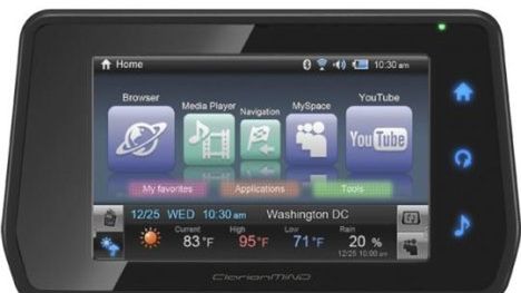 Clarion MiND pokazany na IDF 1