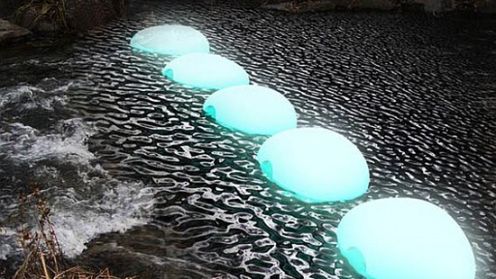 Kamienie, które świecą dzięki wodzie 1