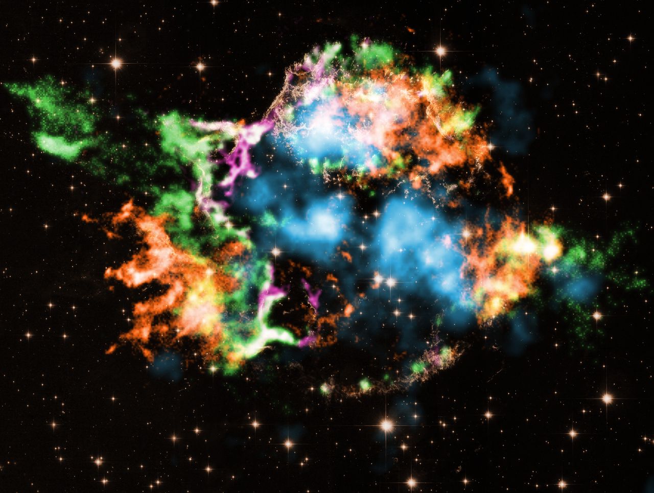 Eksplozja supernowej - zdjęcie ilustracyjne