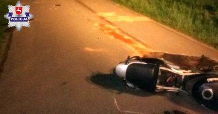 Czołowe zderzenie dwóch motocyklistów. Zginęli na miejscu